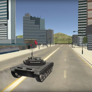Tank - Powered Car Heist: Cars Thief Tank Edition
