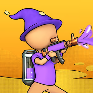 Vibrant Paint Strike: Unleash the Colorful Battle